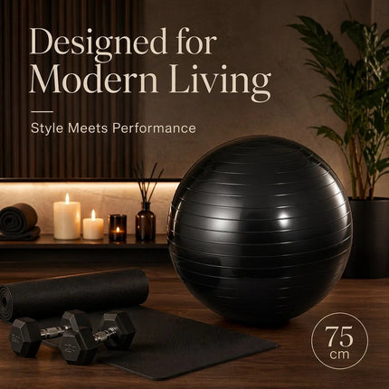 Yoga Ball With Pump Anti Burst For Pregnancy Pilates Core Pilates Physiotherapy