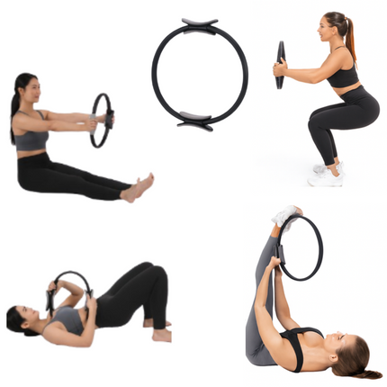 15" Pilates Ring Fitness Circle Exercise Equipment Toning Arms Thighs Leg & Core