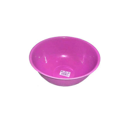 3x Washing Up Bowl 5 Liters Round Plastic Basin Sink Kitchen Cutlery Tidy Mixing