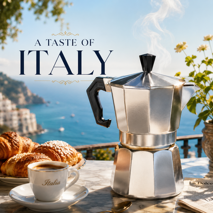 Moka Pot Stovetop Aluminium Kitchen Italian Espresso Ground Coffee Latte Maker