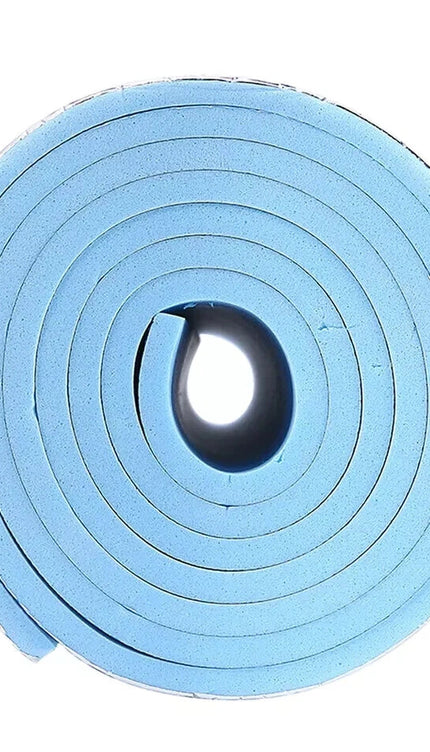 Yoga Camping Mat 6mm EVA Foam Roll Up Waterproof Insulated Foil Exercise 180x50