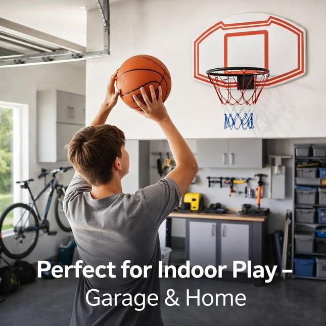 Large Basketball Hoop Wall Mounted Indoor Outdoor Basketball Games
