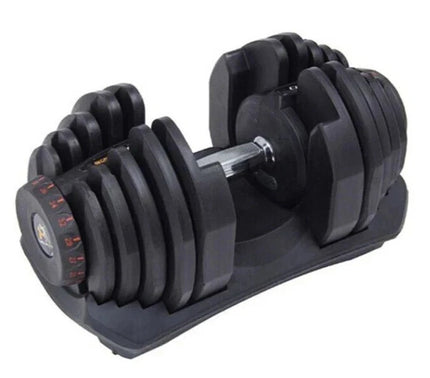 40kg Adjustable Dumbbell Quick Dial Home Gym Fitness Weight Lifting Exercise Set