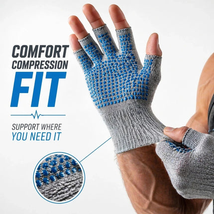 Half Finger Gym Gloves Non Slip Yoga Fitness Exercise Training Sports Pilates