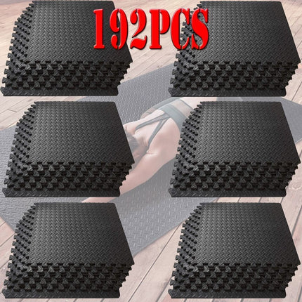 EVA Foam Gym Floor Mats Interlocking Tiles Soft Yoga Kids Play Hot Tub Spa Pads