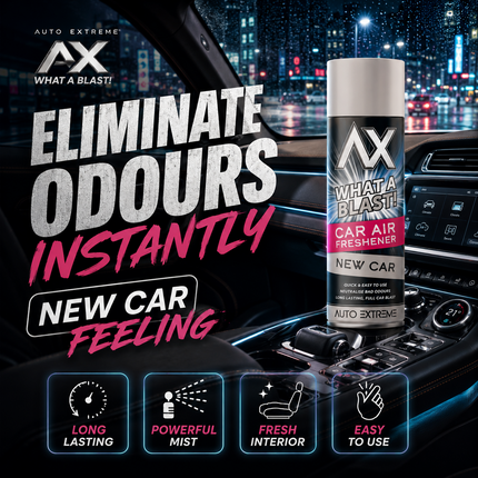 Rapide AX Car Air Freshener Spray WHAT A BLAST! Long Lasting Fragrance 500ml