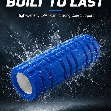 Foam Fitness Roller Adults Deep Tissue Massage Grid Muscle Trigger Point Muscles