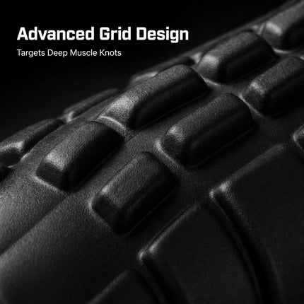 Foam Fitness Roller Adults Deep Tissue Massage Grid Muscle Trigger Point Muscles