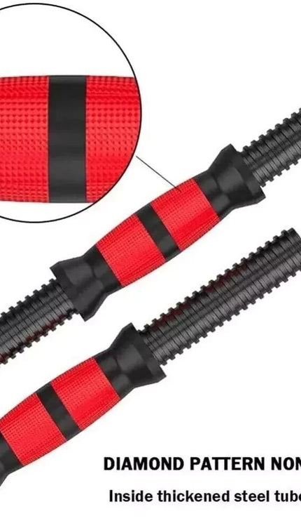 40KG Adjustable Dumbbell & Barbell Weight Set Home Gym