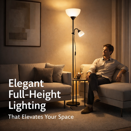 Adjustable Floor lamp For Living Room Bedside With Reading Modern Light Lamps