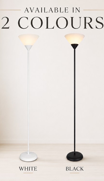 Uplighter Floor Lamp Sleek & Modern Standing Tall Lamp