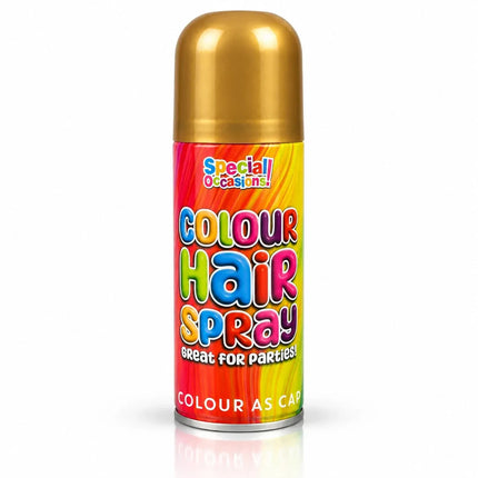 Hair Colour Spray 200ml Temporary Wash Out Halloween Fancy Dress Party 6 Colours