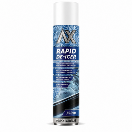 De Icer Spray Car 750ml Windscreen Frost Remover