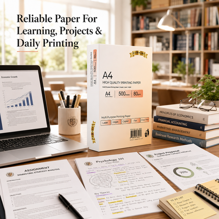 A4 Printer Paper 70gsm 80gsm Home Office Inkjet Laser Printer Copiers Reams