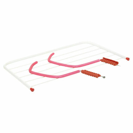 2x 3M Radiator Clothes Laundry Airer Dryer Adjustable Hanging Rack Rail