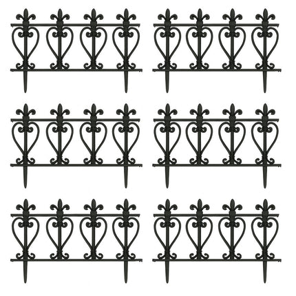 10PCS Lawn Border Fence Panels