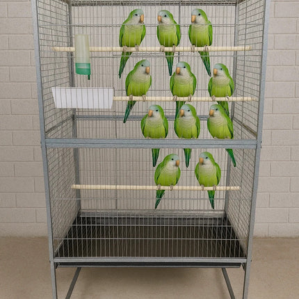52 inch Steel Standing Large Flight King Bird Cage Cockatiels Parrot Pigeons