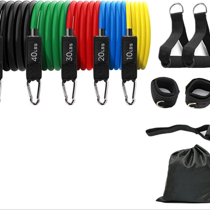 Resistance Bands Set Workout Door Anchor Ankle Straps with Handles ForShape Body