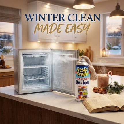 3 x Fridge Freezer De Icer Spray Defrost Quickly Anti Bacterial Ice Deicer 200ml