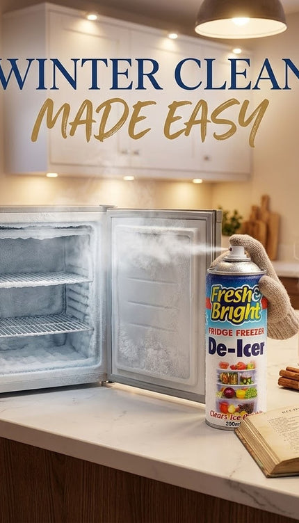 3 x Fridge Freezer De Icer Spray Defrost Quickly Anti Bacterial Ice Deicer 200ml