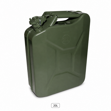 Metal Jerry Can 5L 10L 20L & Spout Heavy Duty Petrol Diesel Storage Container