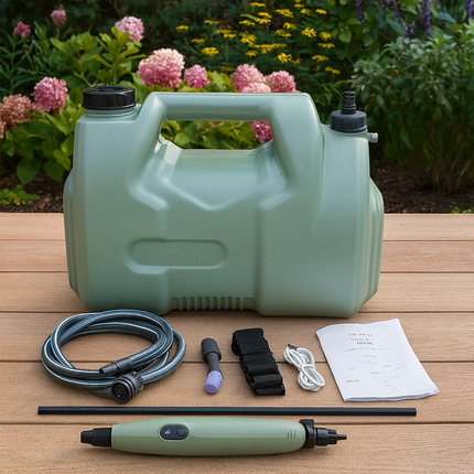 Electric Cordless Pressure Sprayer Portable Handheld Plant Mister Bottle Garden
