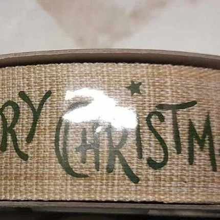 Christmas Ribbon Set 6PCS 2.5" Gift Wrap Craft Xmas Decoration