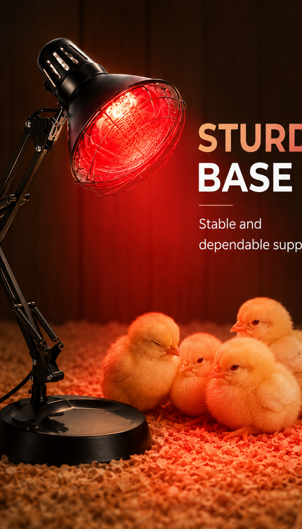 150W Infrared Heat Lamp Chick Brooder Light Poultry