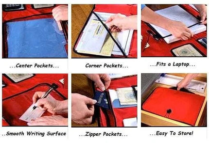Portable Wonder File Holder Paper Craft Laptop File Organizer Storage Folder New