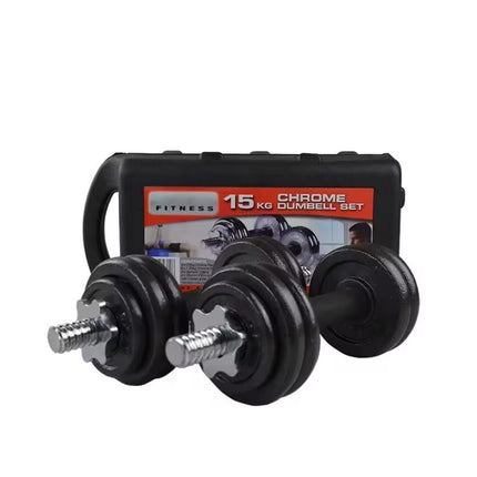 Adjustable Dumbbell & Barbell Set 15KG-50KG