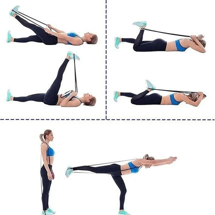 5-Level Pull-Up Resistance Workout Bands Set