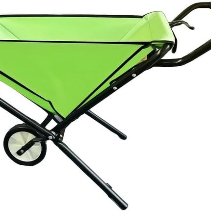 Wheelbarrow Lightweight Folding Garden Large Wheel Barrow Cart Trolley 80KG