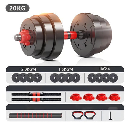 6-in-1 Adjustable Weight Set