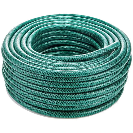 Reinforced 10M PVC Garden Hose Pipe with Water Spray and Fittings for Home Use