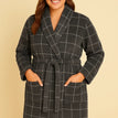 SMALL / MEDIUM / dark grey Straps / Shawl