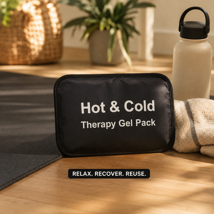 Hot Cold Gel Pack Reusable Heat Ice Therapy Migraine Sports Injury Pain Relief