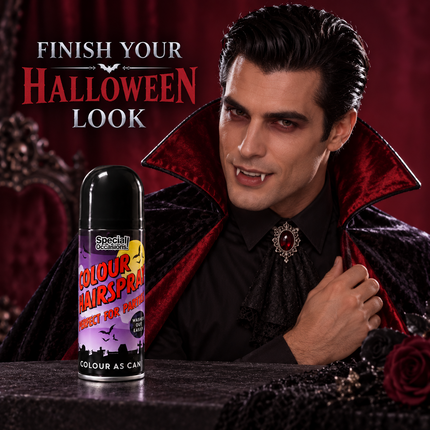 Halloween Hair Colour Spray 200ml Temporary Wash Out Fancy Dress Up Party Dye