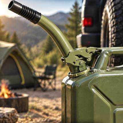 30cm Jerry Can Spout Easy Pour Detachable Rubber Nozzle for Metal Jerry Cans