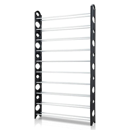 6 Tier Shoe Rack Stand Lightweight Compact Storage Organizer Space Saving Shelf