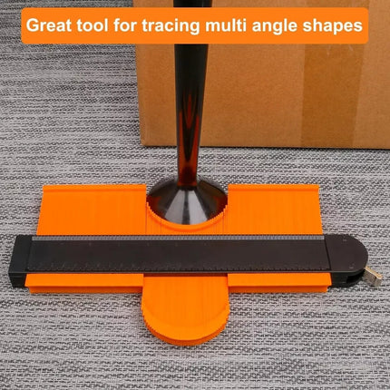 Contour Gauge with Lock 10" Shape Duplicator Profile Gauge Tool &Tiling Laminate
