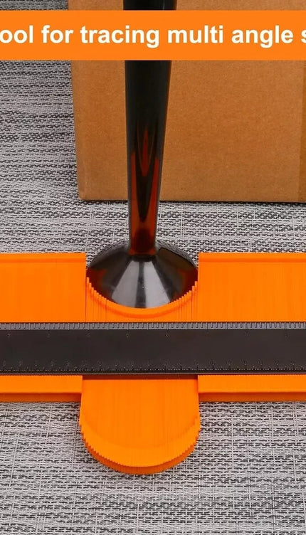 Contour Gauge with Metal Lock – Shape Duplicator for Flooring & DIY