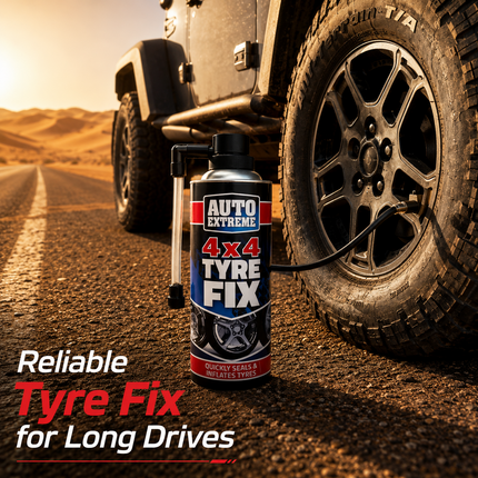 Instant Tyre Fix Spray Car Jeep SUVs Can Emergency Puncture Repair Kit 450ml