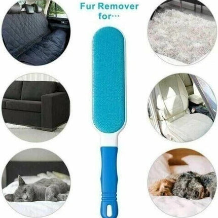 Reusable Pet Dog Cat Hair Remover Sofa Clothes Lint Cleaning Brush Fur Remover