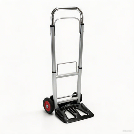 Hand Trolley Folding Sack Truck 90KG Lightweight Steel Aluminium Platform Cart