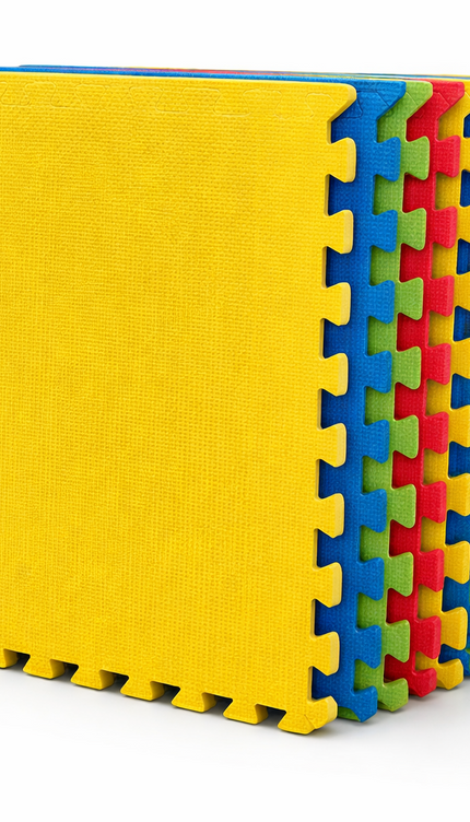 Color Eva Foam Mats Soft Floor Tiles Interlocking Kids Play Gym Exercise 60x60cm