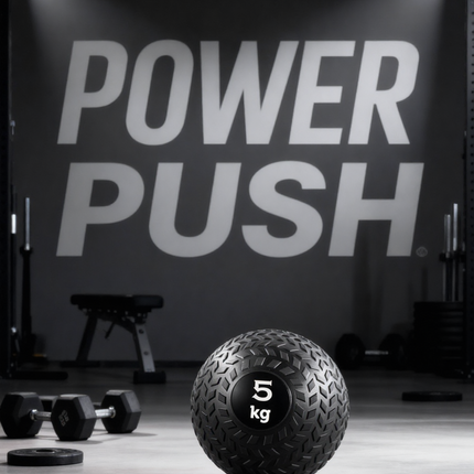 Core Balance Slam Ball 5KG Strength Gym Workout No Bounce Weighted Medicine Ball