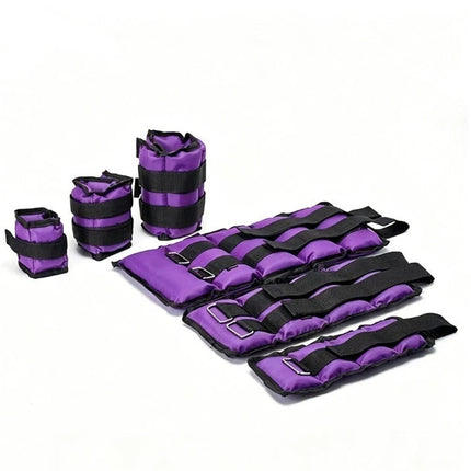 Ankle Wrist Leg Weights Straps 2 PCS Running Yoga Gym Training Exercise Fitness