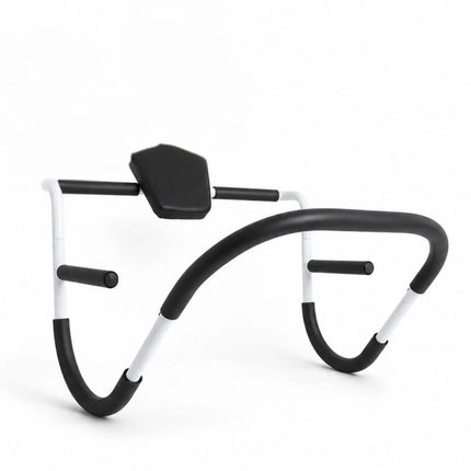 Ab Roller With Padded Headrest Sit Up Crunch Core Trainer Gym Fitness Exercise