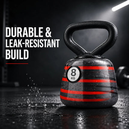 Adjustable Kettlebell Water Fillable Weight Home Gym Fitness Training Workout