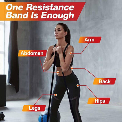 5-Level Pull-Up Resistance Bands Set